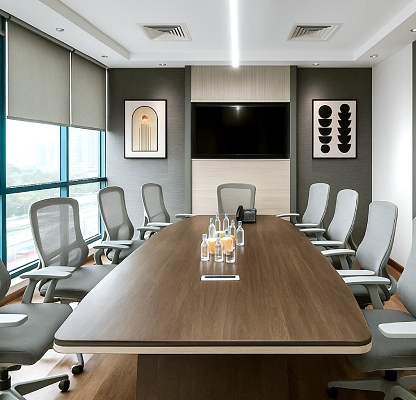 Colorful office interior design ideas for Bangalore workplaces